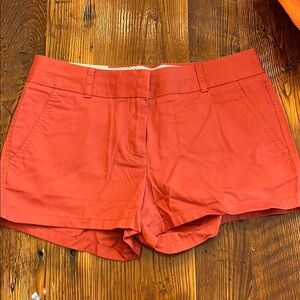NWT J.Crew Red Chino Shorts